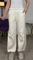 Pantalone tuta lace