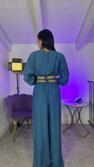 Coordinato Hawaii blu