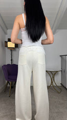 Pantalone tuta lace